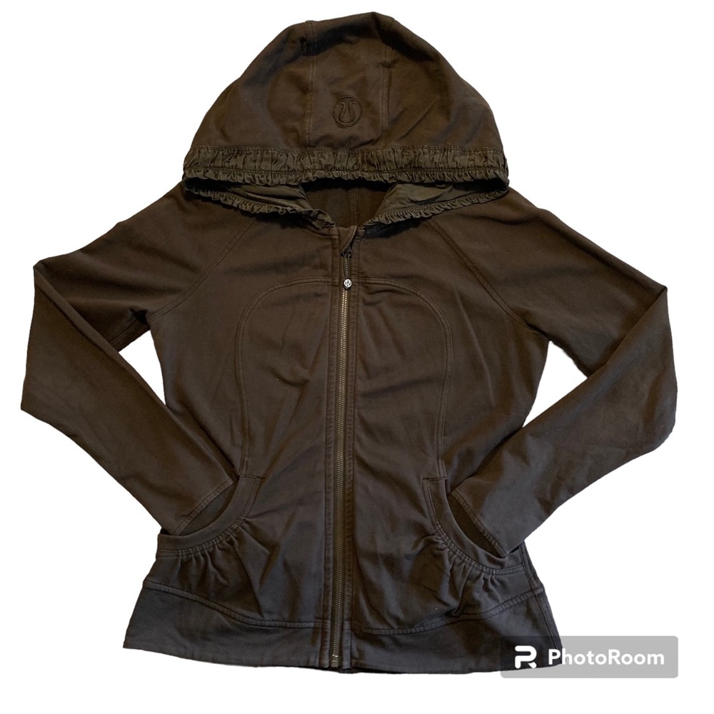 Lululemon Back to Class Jacket Zip up Sweater Black